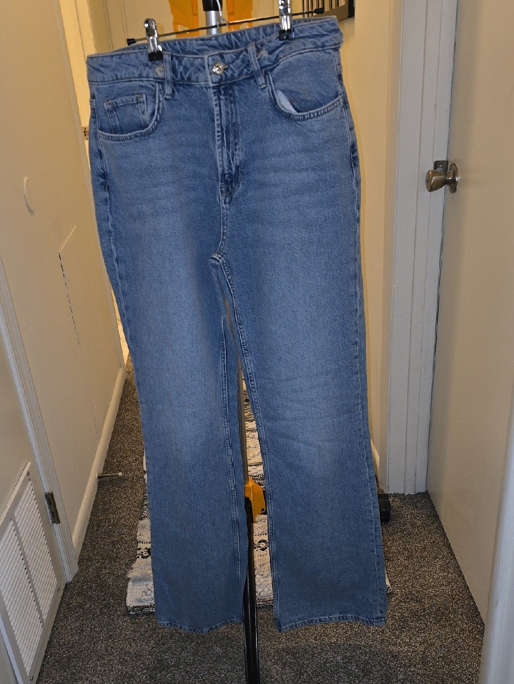 $6 If Bundled - NWOT Classic Straight-Leg Jeans in Medium Blue
